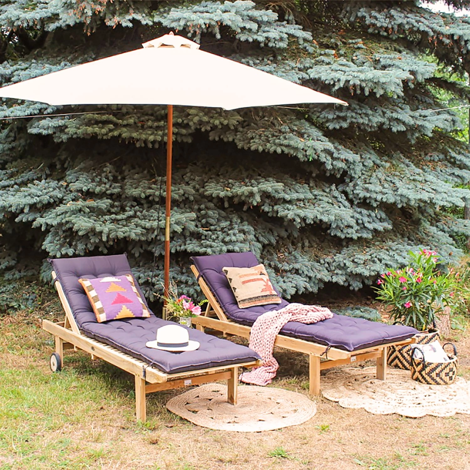 Jardi Parasol Sombrilla V - Beige – Image 2