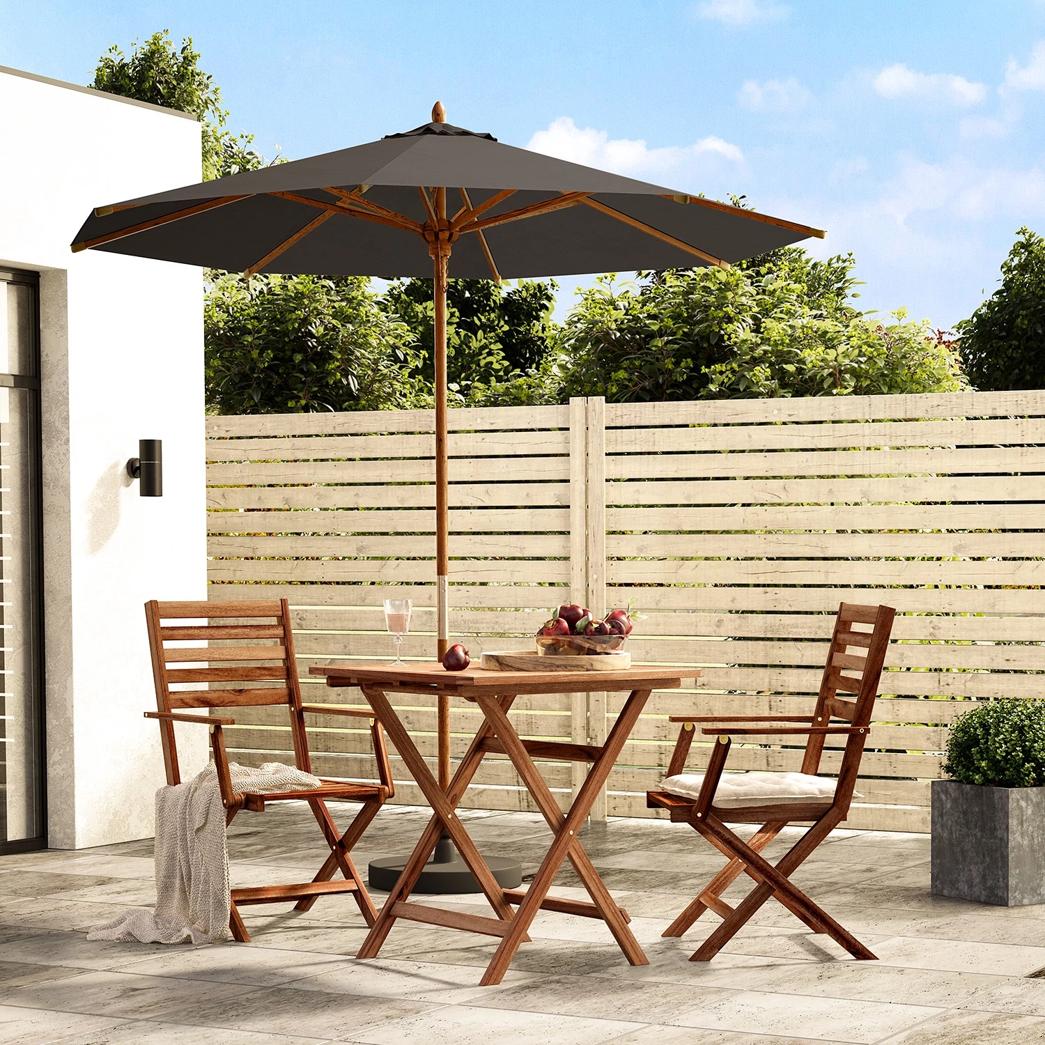 Jardi Parasol Sombrilla IV - Gris – Image 3