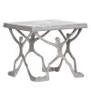 Ars manufacti Table d’appoint Nagodi - Aluminium - Argenté