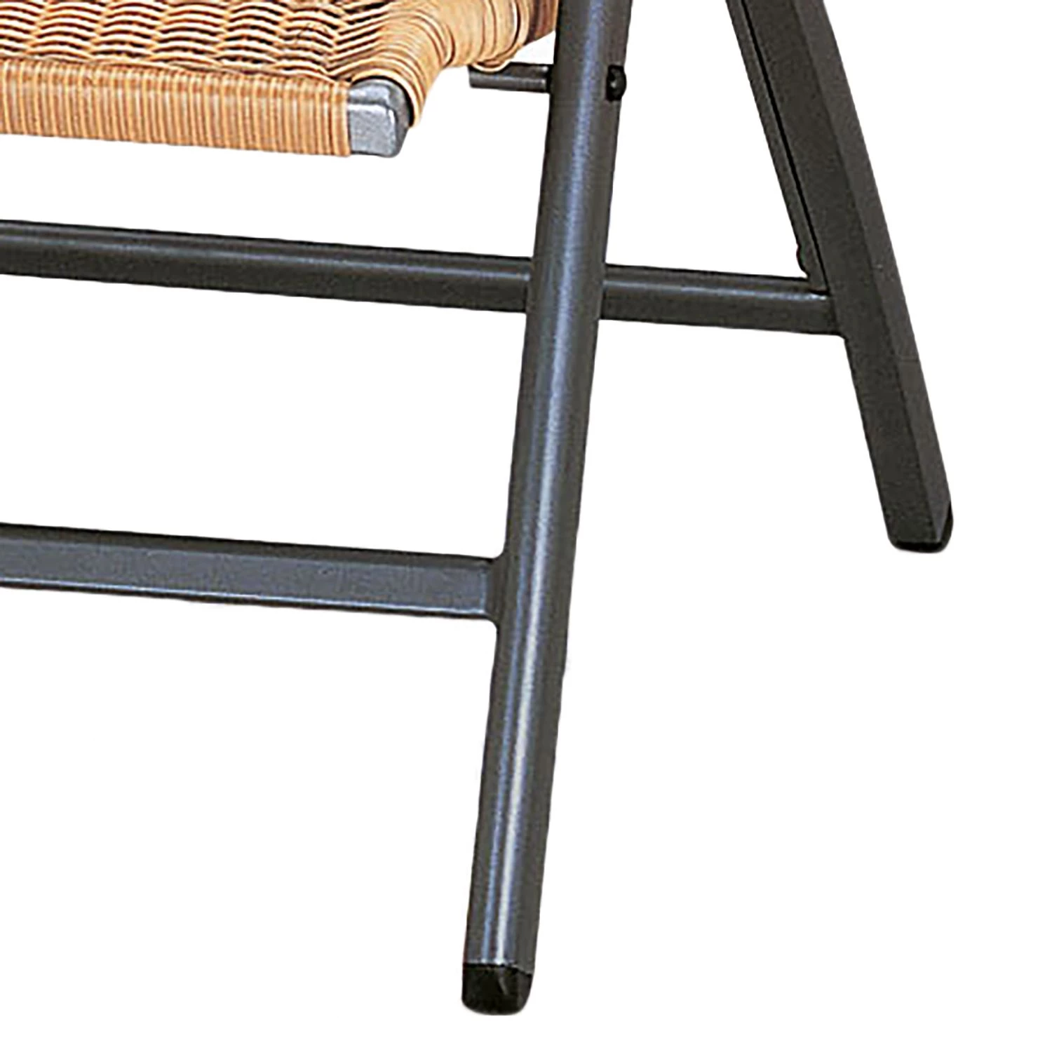 Best Freizeitmöbel Chaise pliante Romantica - Aluminium / Matière plastique - Anthracite / Beige – Image 3