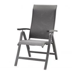 Best Freizeitmöbel Chaise pliante Larino - Aluminium / Tissu - Anthracite
