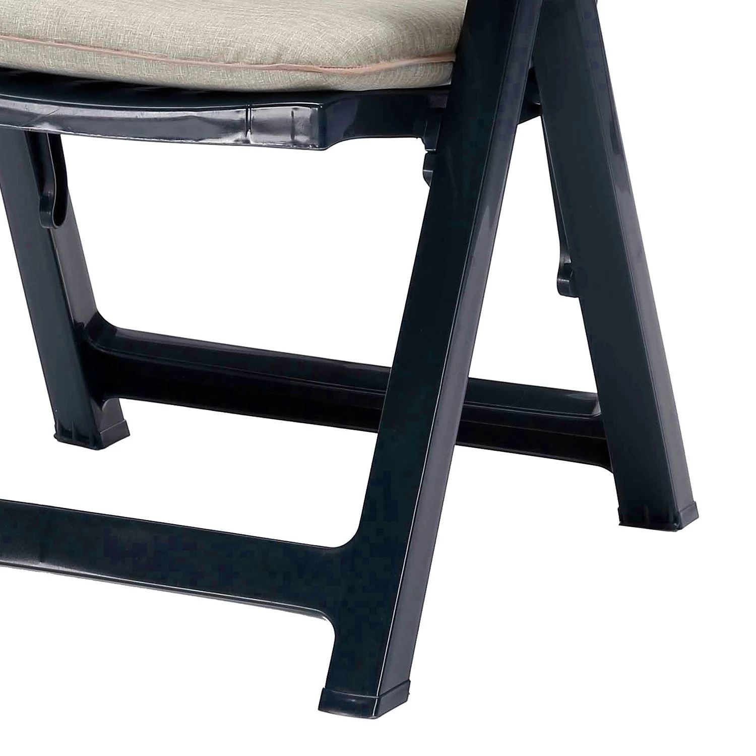 Best Freizeitmöbel Chaise pliante Santiago V - Polypropylène / Tissu mélangé - Anthracite – Image 3