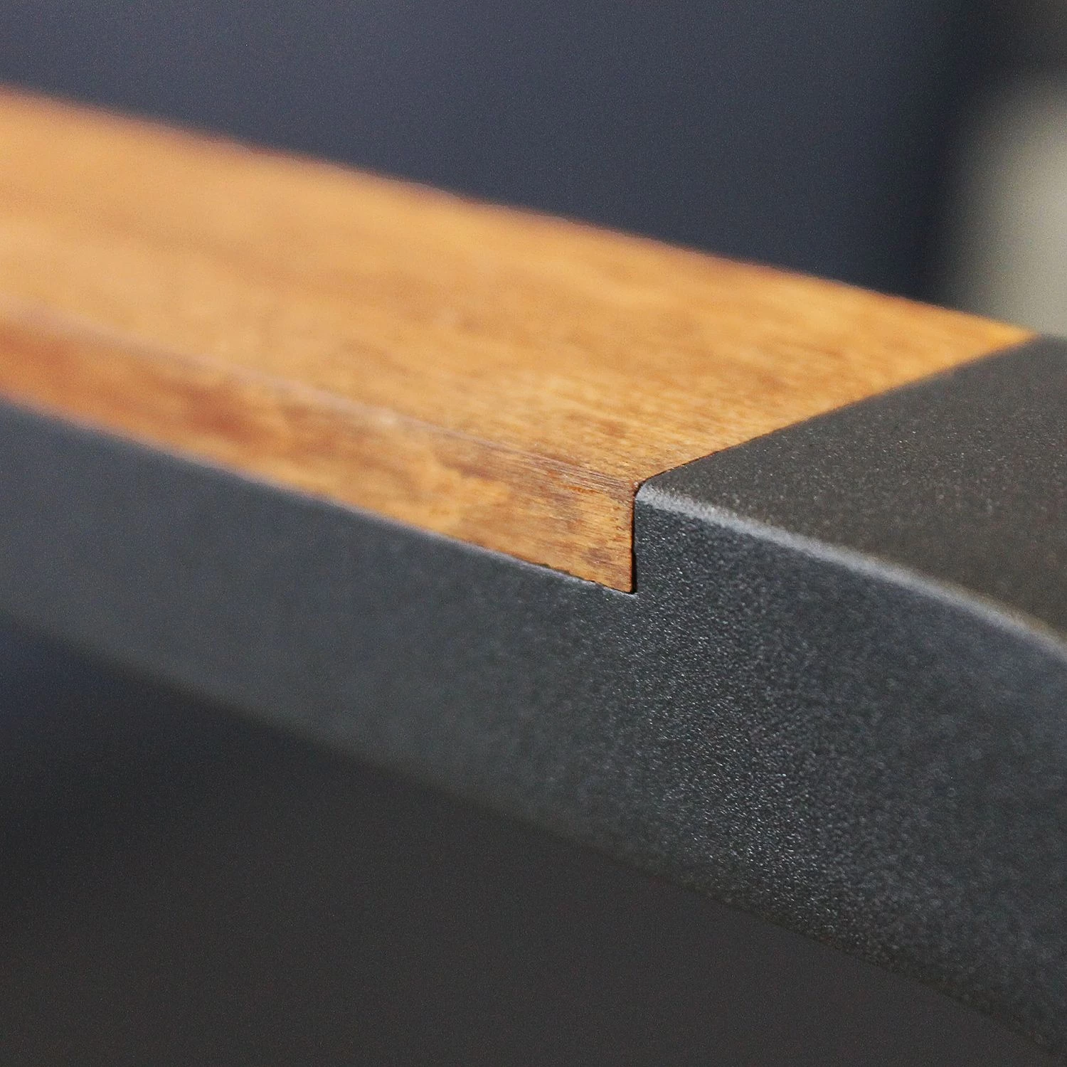 Best Freizeitmöbel Table et chaises Paros (7 éléments) - Teck massif / Tissu - Anthracite / Marron – Image 3