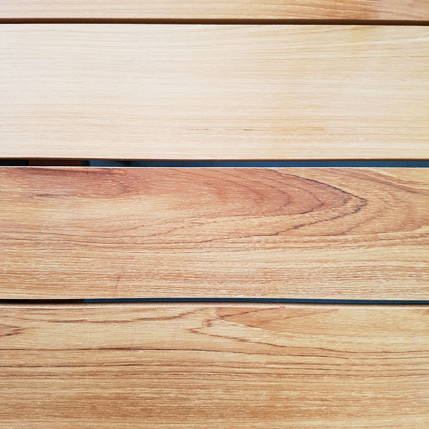 Best Freizeitmöbel Table et chaises Paros (7 éléments) - Teck massif / Tissu - Anthracite / Marron – Image 4