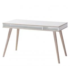 Wimex Bureau enfant Billund - Blanc / Imitation chêne brut de sciage