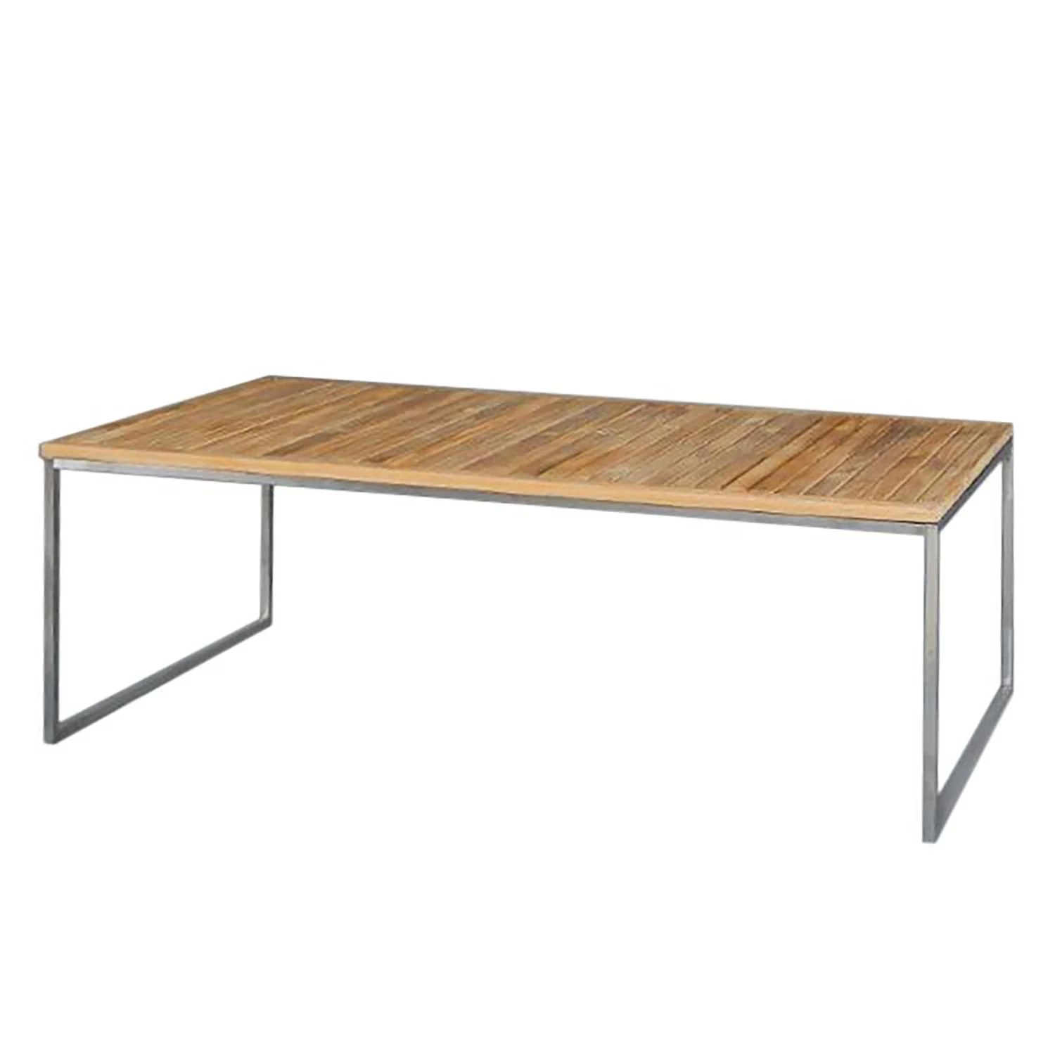 Studio Copenhagen Salon Teakline Exkl. XVII (6 éléments) - Teck massif / Tissu - Beige / Marron – Image 9