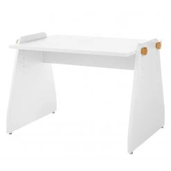 Now! by hülsta Bureau hülsta now minimo - MDF - Blanc / Chêne naturel