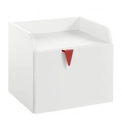 Now! by hülsta Table de chevet hülsta now minimo - Blanc