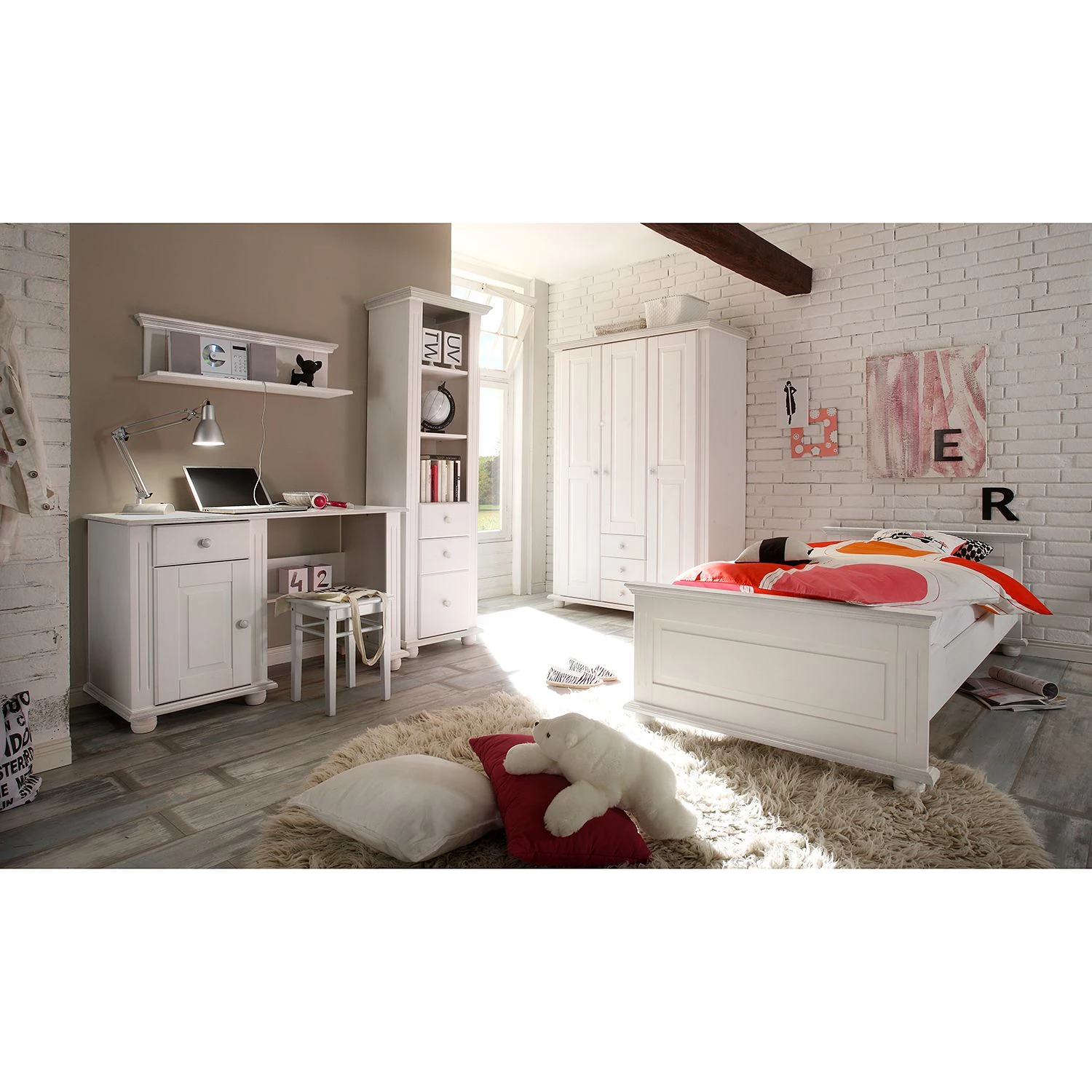 Kids Club Collection Bureau Laura II - Blanc – Image 2