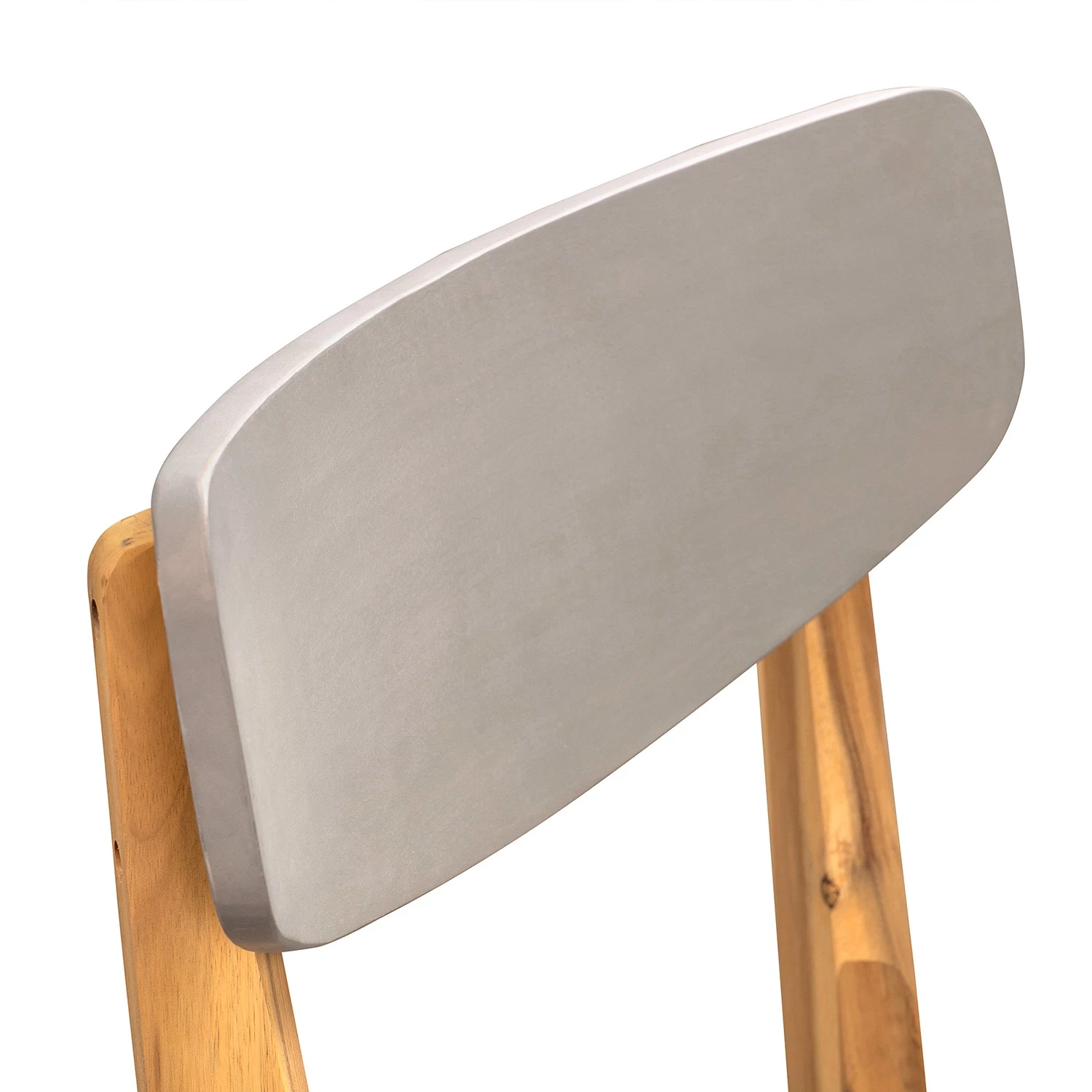 Ensemble de jardin Lindholm II (5 élém.) - Acacia massif - Gris / Marron – Image 8