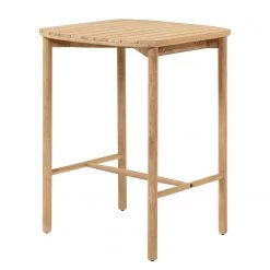 Julià Grup Table de jardin Sheryl III - Eucalyptus massif - Marron