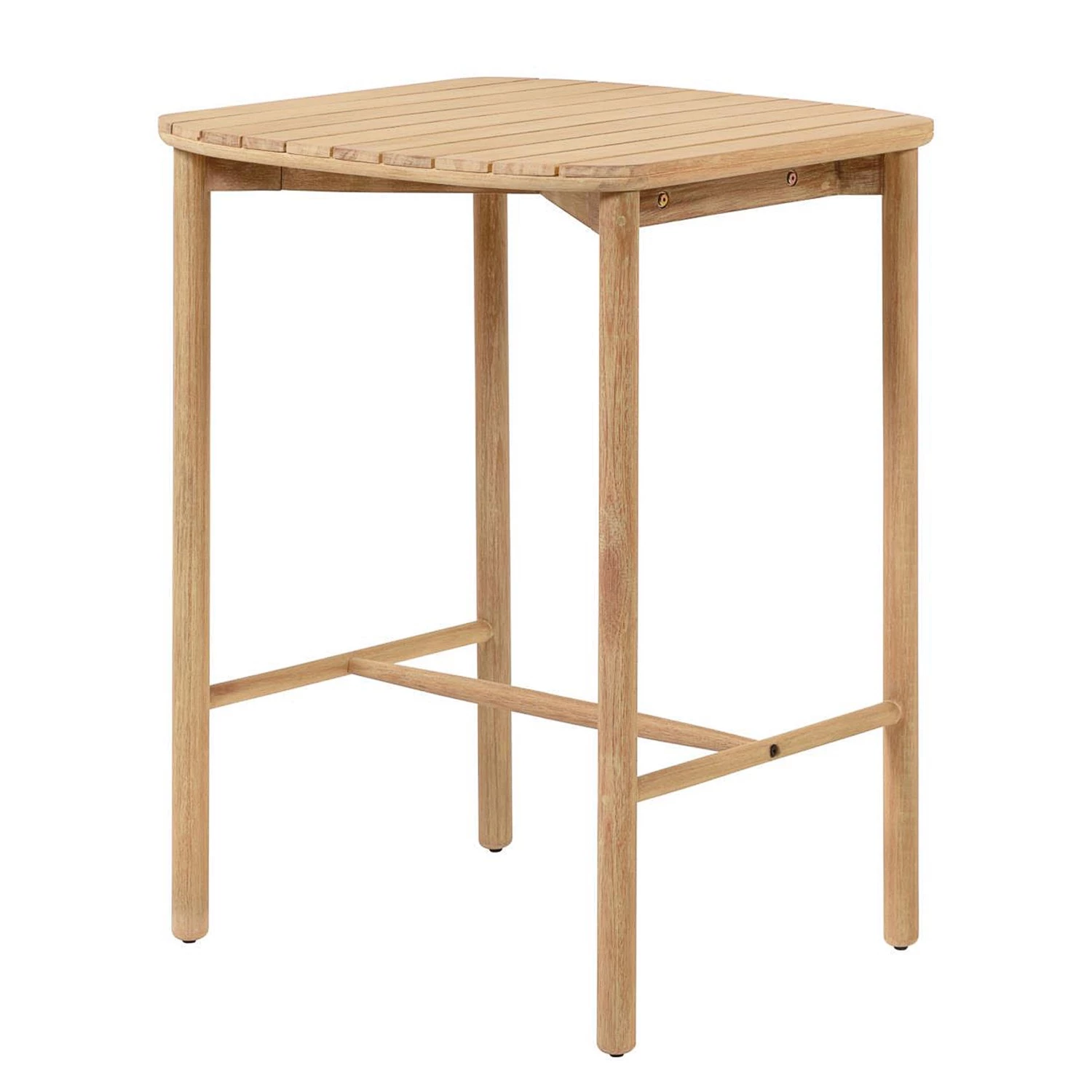 Julià Grup Table de jardin Sheryl III - Eucalyptus massif - Marron