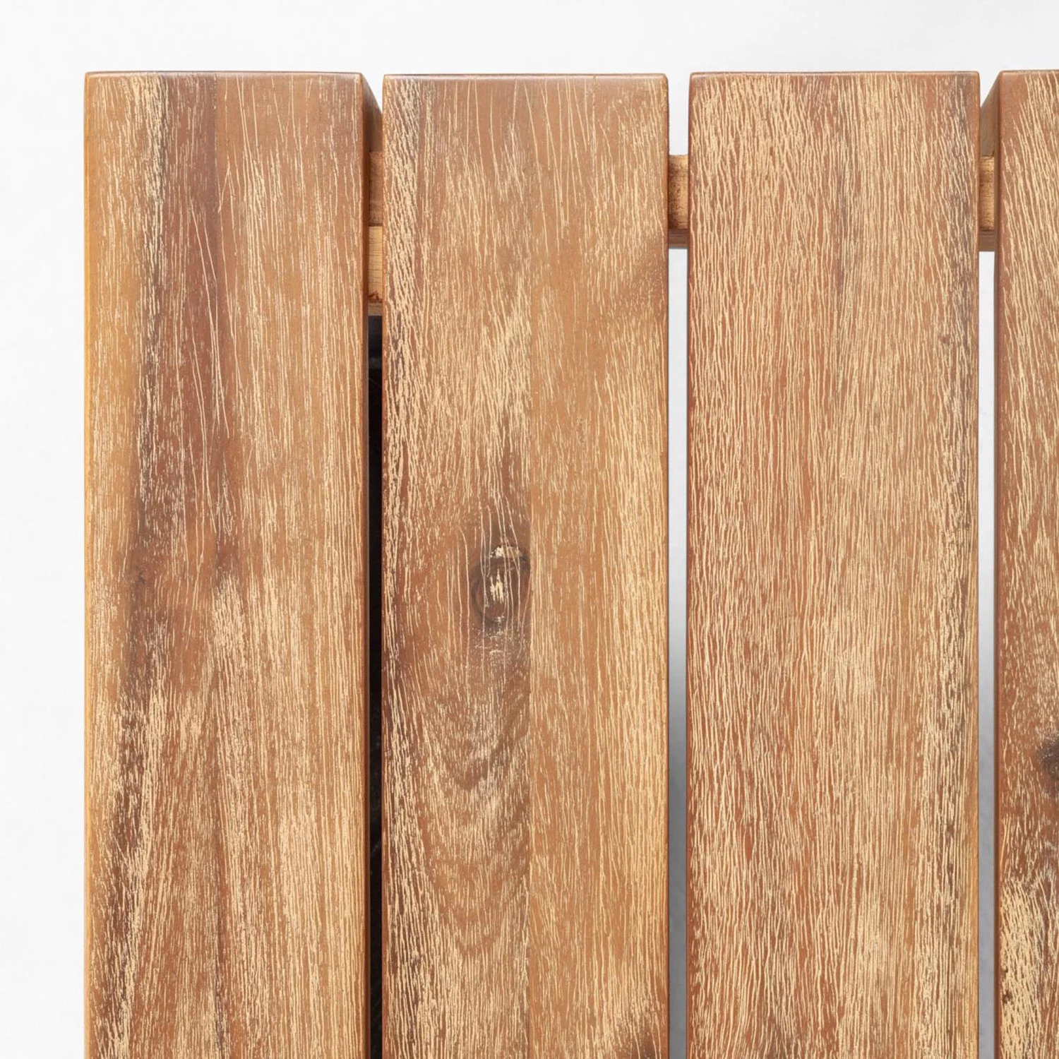 Julià Grup Salon de détente Zalika (4 éléments) - Acacia massif / Polyester - Marron / Gris – Image 12