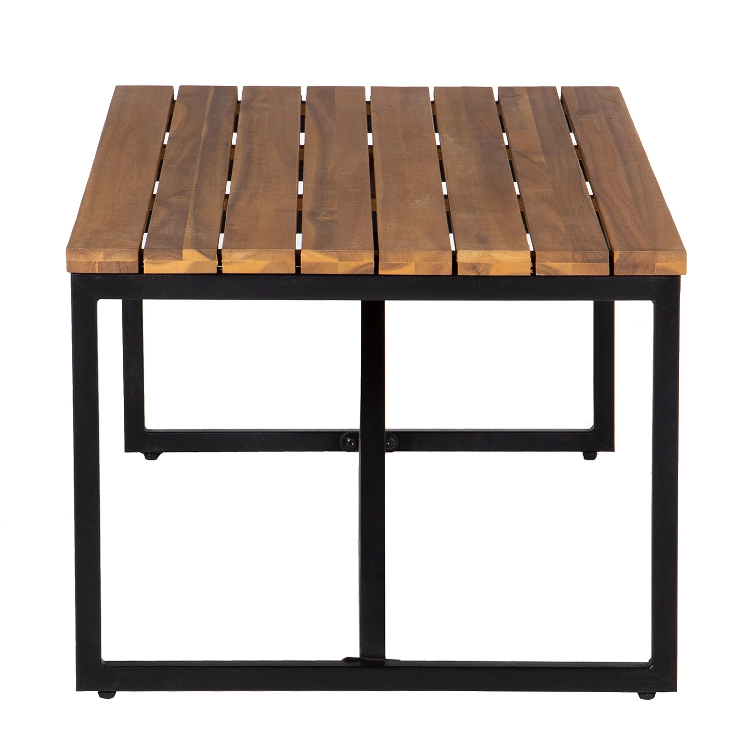 Jardi Table basse extérieur LeRoy - Polyester / Acacia massif - Acacia / Anthracite – Image 5