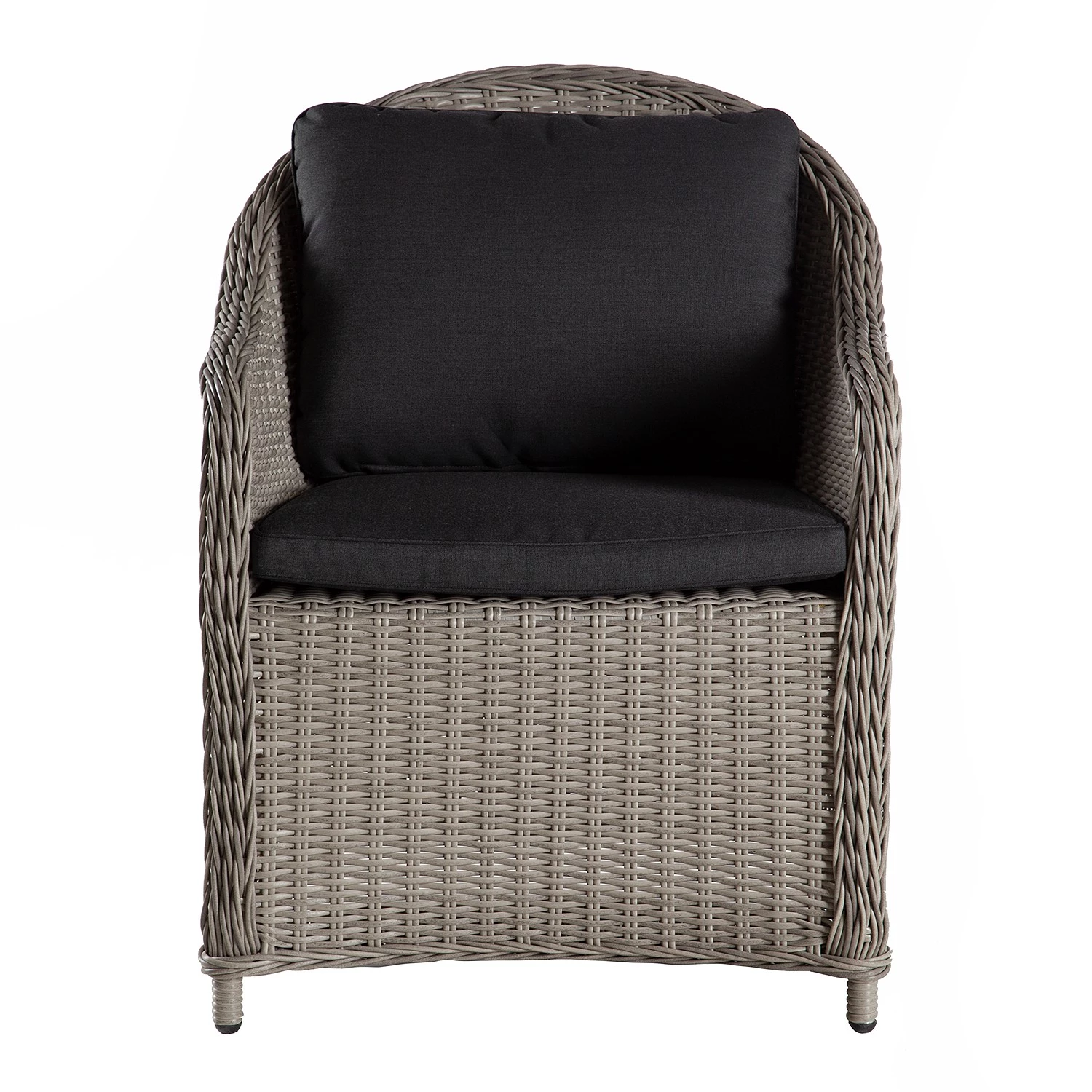 Ensemble de jardin Clover II (5 élém.) - Polypropylène / Polyester - Gris – Image 4