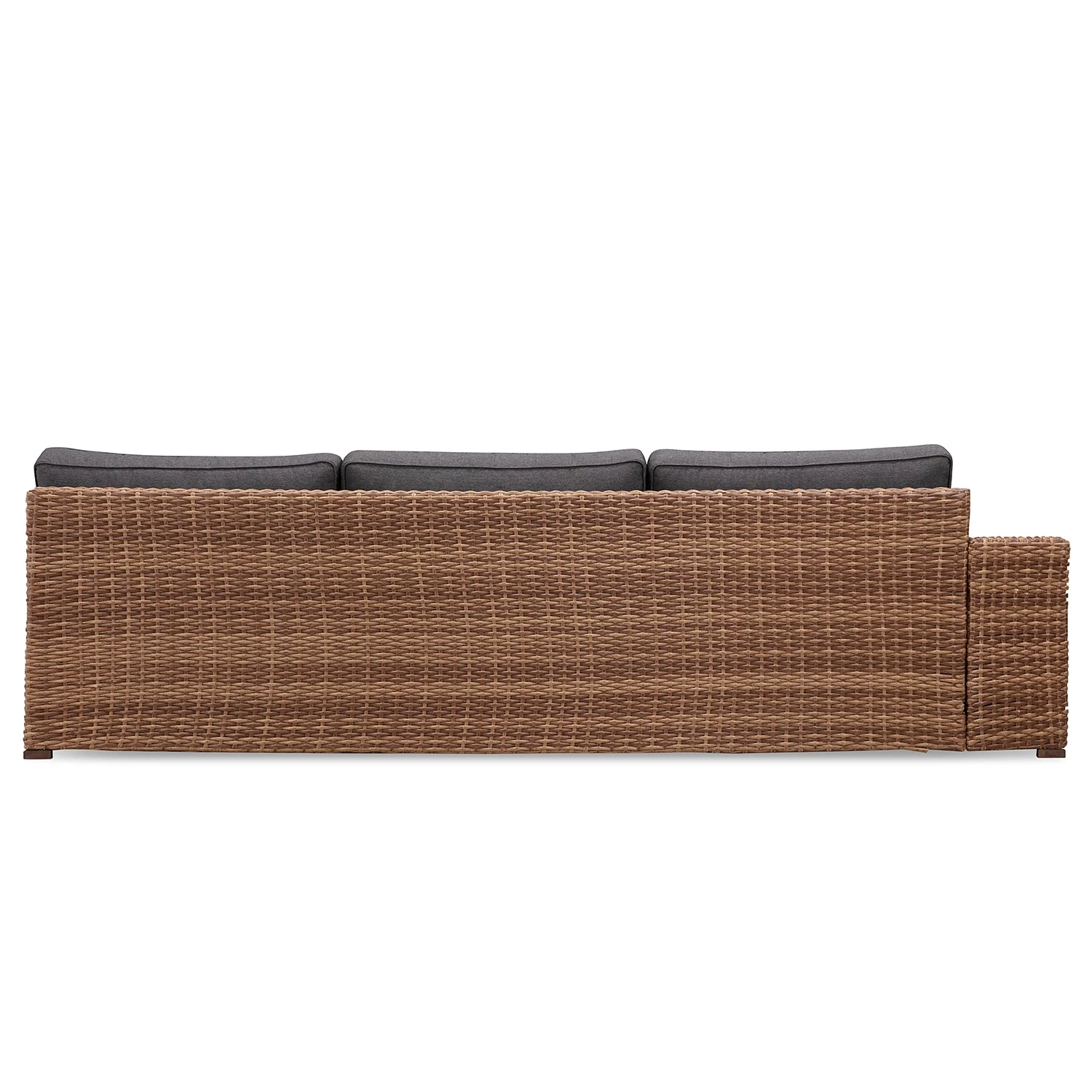 Canapé de jardin Chavara I - Polypropylène / Polyester - Marron / Anthracite – Image 5