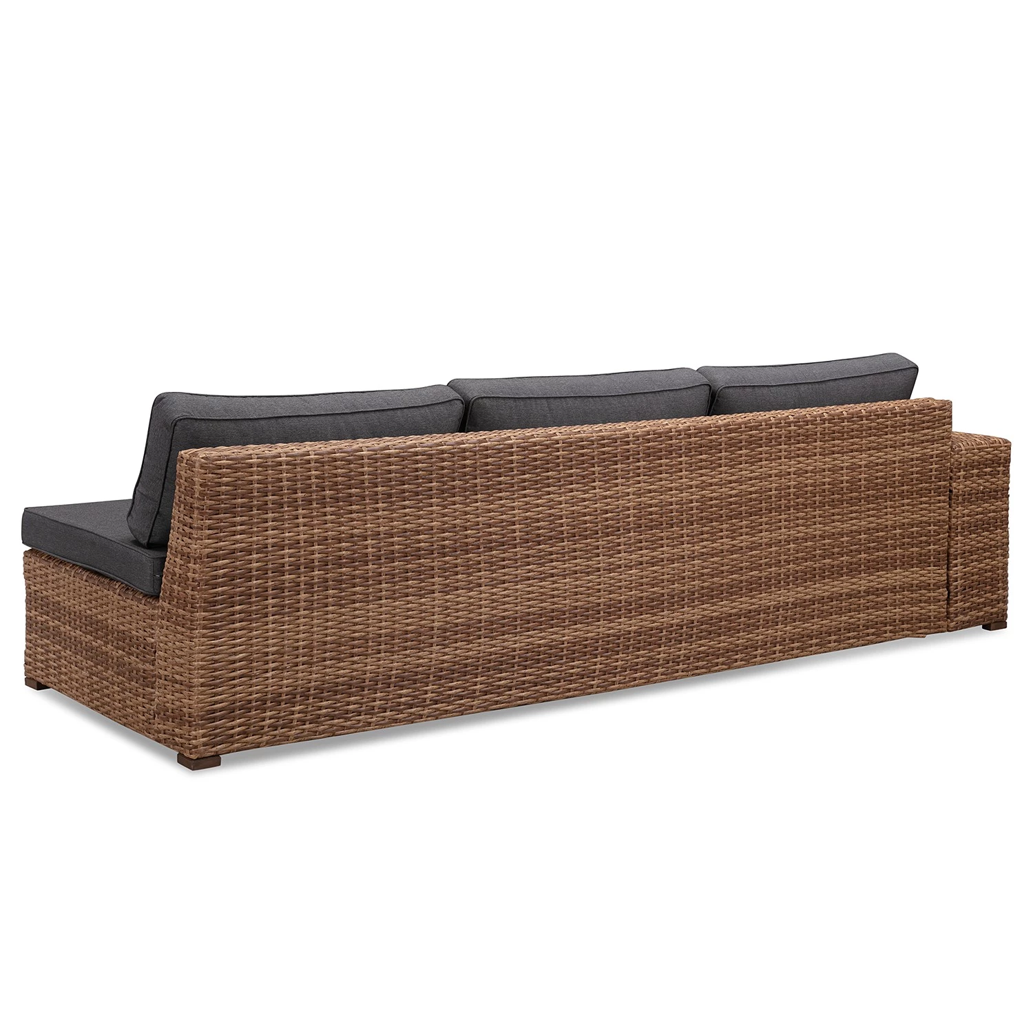 Canapé de jardin Chavara I - Polypropylène / Polyester - Marron / Anthracite – Image 6