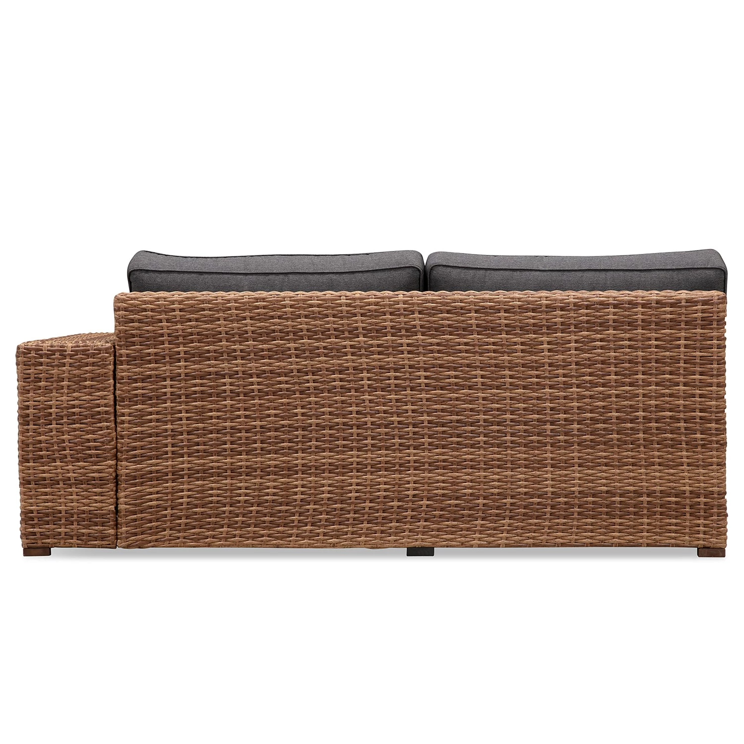 Canapé de jardin Chavara II - Polypropylène / Polyester - Marron / Anthracite – Image 5
