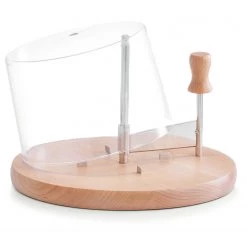 Zeller Set à fromage Malabar - Acier inoxydable - Naturel - Ø 22,5 cm x 15