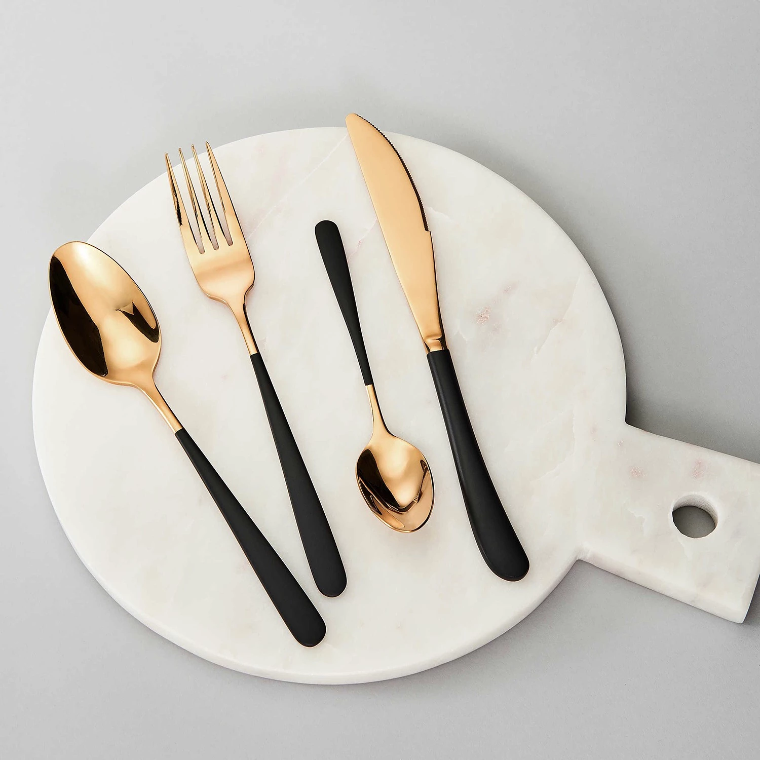 Butlers Couverts EMPIRE (4 éléments) - Acier inoxydable - Noir – Image 4