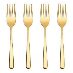 Butlers Fourchettes à dessert QUEENS (lot de 4) - Doré