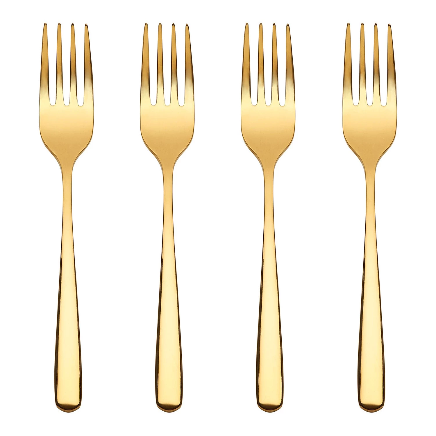 Butlers Fourchettes à dessert QUEENS (lot de 4) - Doré