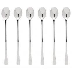 Butlers Cuillères LIMO (lot de 6) - Acier inoxydable - Argenté