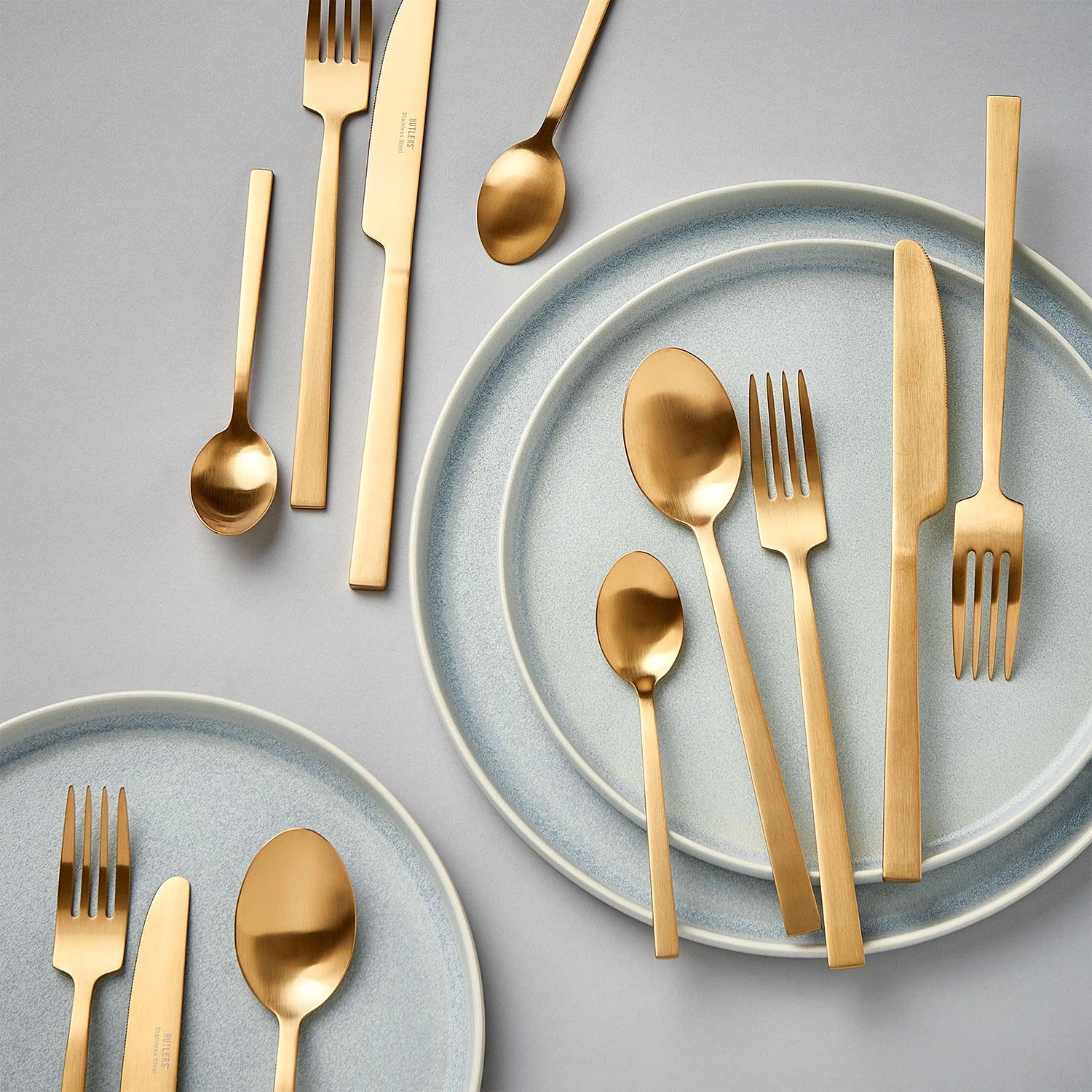 Butlers Couverts NEW BASIC (16 éléments) - Doré – Image 2