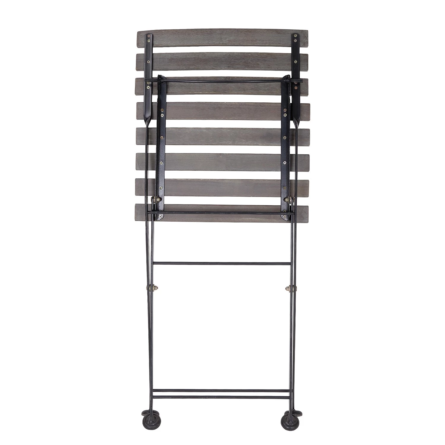 Butlers Chaise de jardin STREET LIFE - Acacia massif / Fer - Gris – Image 3