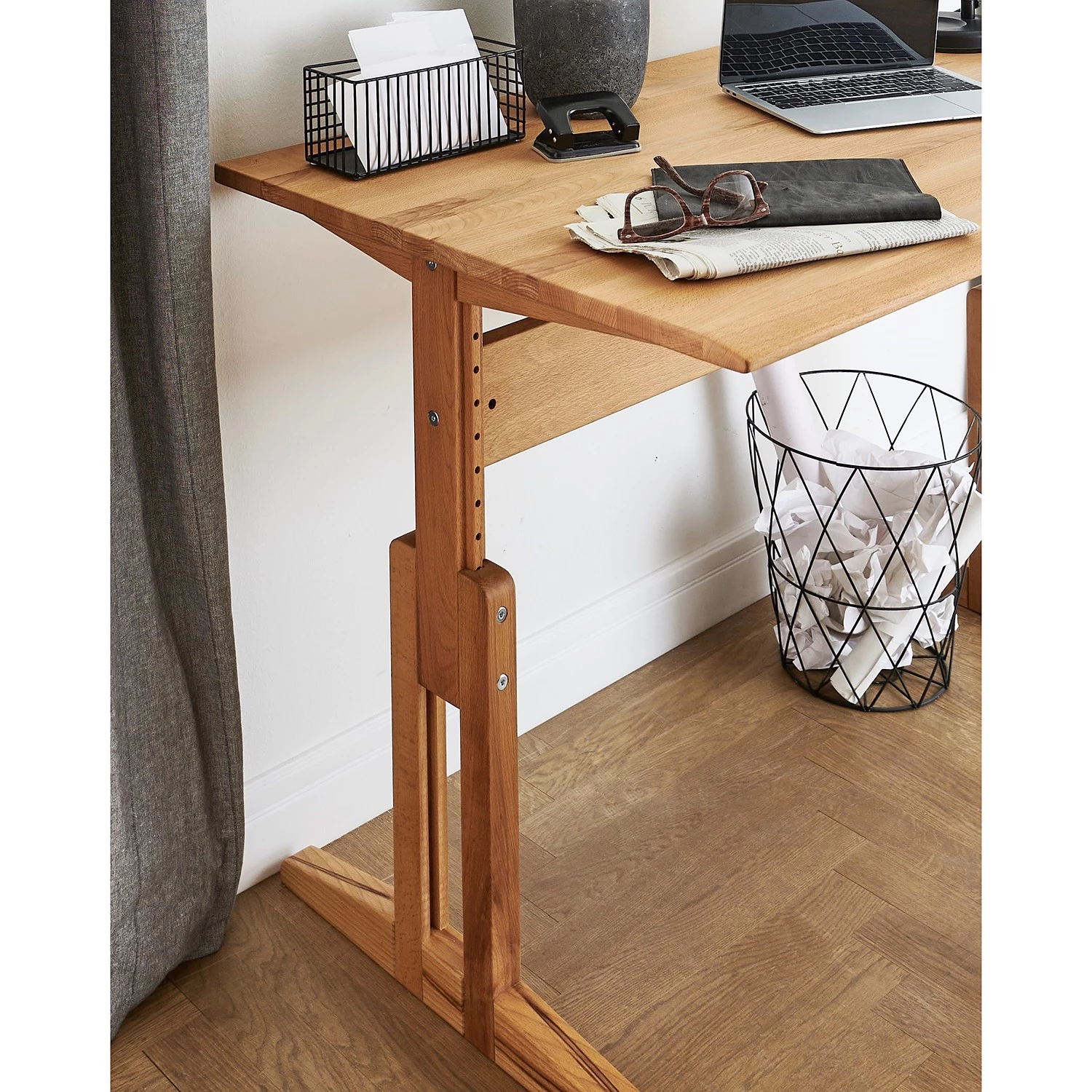 Naturoo Bureau enfant Muxia - Duramen de hĂȘtre massif â Image 3