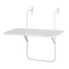 Best Freizeitmöbel Table pliable Boy - Plastique / Acier Blanc