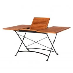 Merxx Table pliante Schlossgarten - Acier / Eucalyptus massif